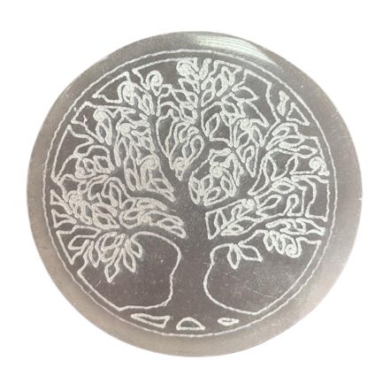 Placa de Carregamento Pequena 8 cm - Árvore da Vida