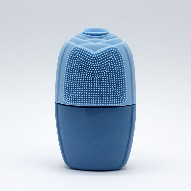 Rouleau de Visage en Silicone avec Glace - rouleau - Bleu