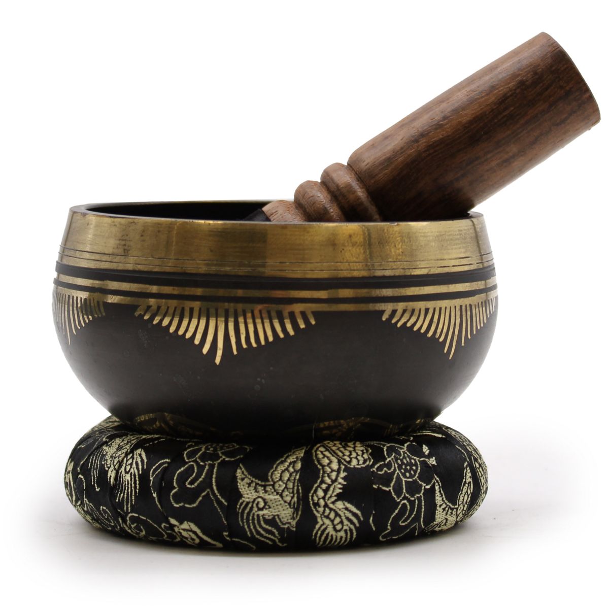 Conjunto de taças tibetanas Flor da Vida