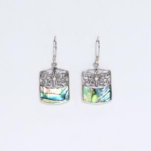 Pendientes de Nácar y Plata