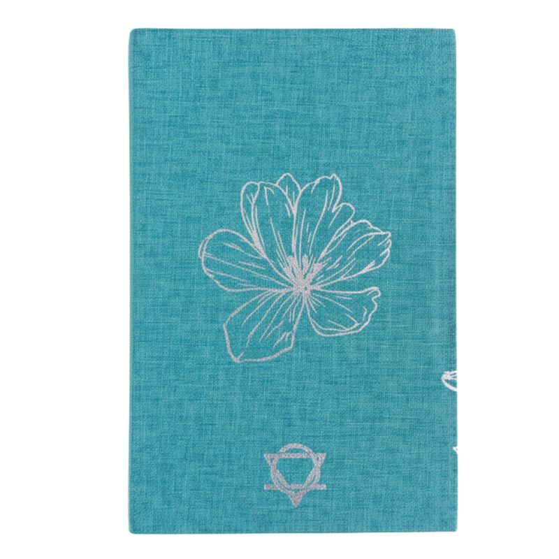 Blue & Silver Gratitude Journal - 120 pages -  I am Thankful For