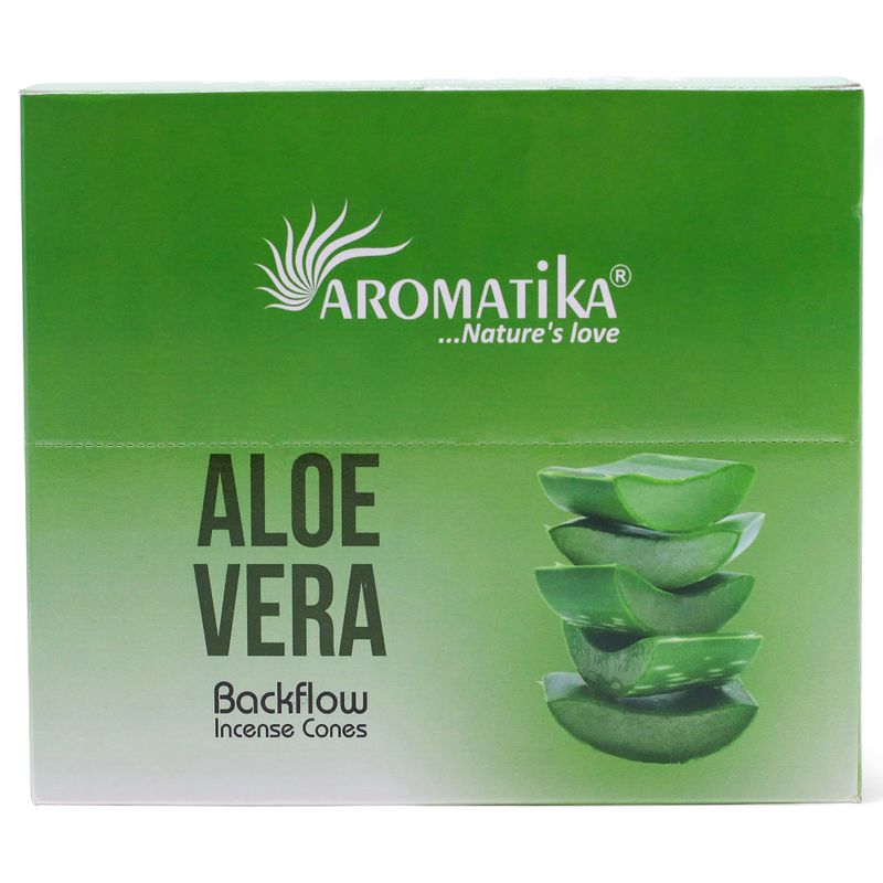 Pack de 10 Incienso Masala Backflow - Aloe Vera