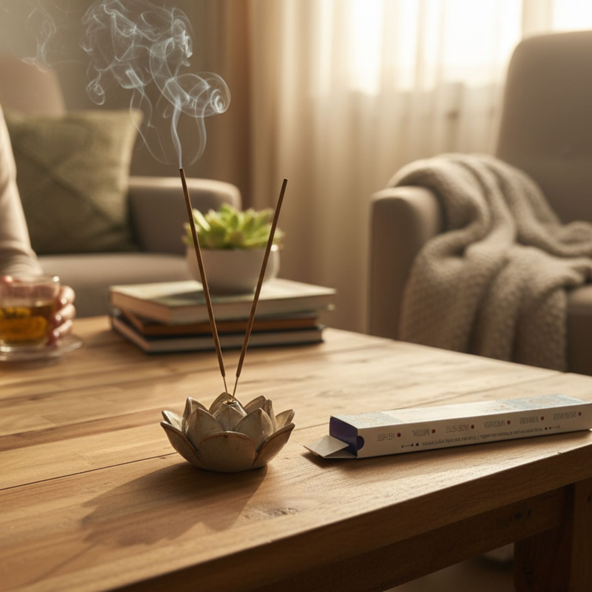 Blaga Indusa - Bijeli Mošus Mirisni Štapići - 15g