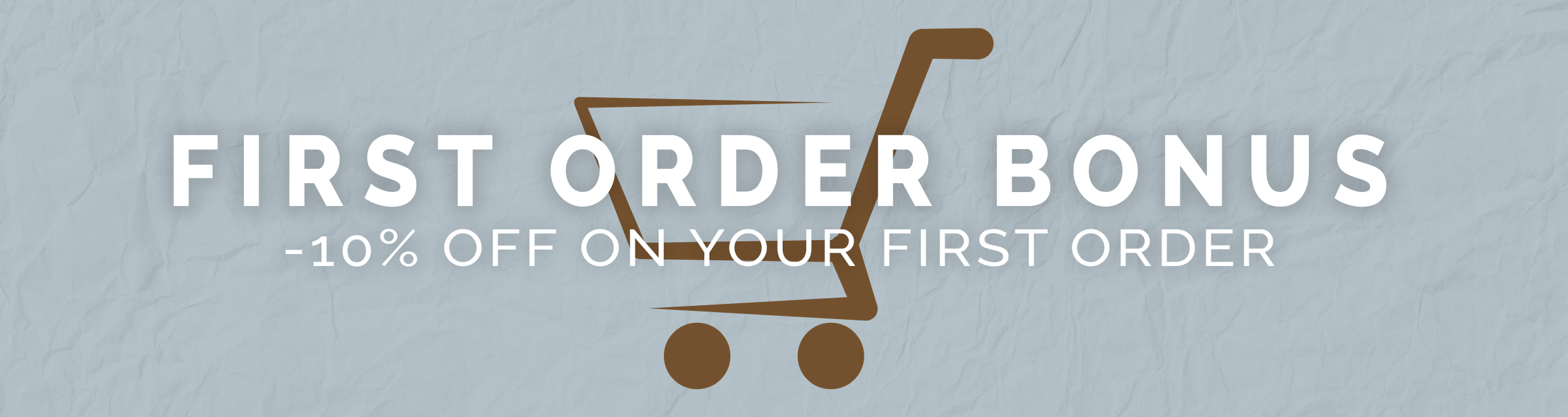 10% First Order web copy