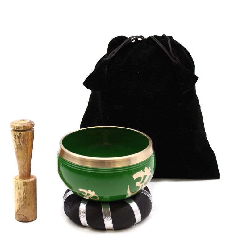 Baum des Lebens Klangschalen-Set – Grün 10,7 cm