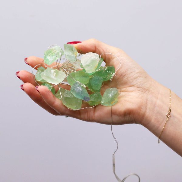 Lumières d’enchantement de pierres précieuses - Jade cristallin