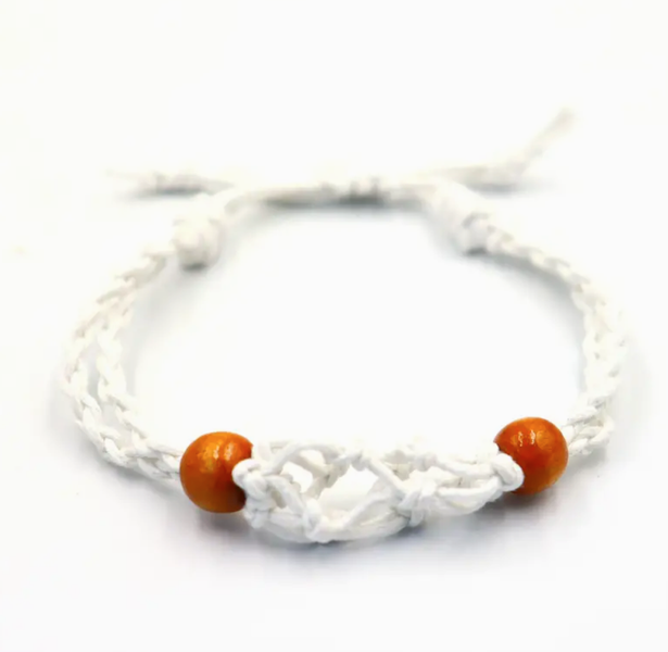 Bracelet en Cristal et Pierres Précieuses 20-28cm/7.8-11inch - Blanc