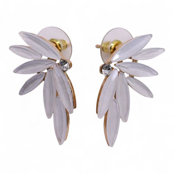 Pendientes de Cristal Vintage - Hadas - Perla