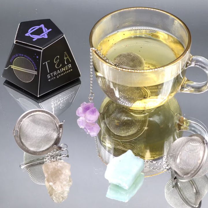 Infuseur Boule à Thé avec Pierres Précieuses