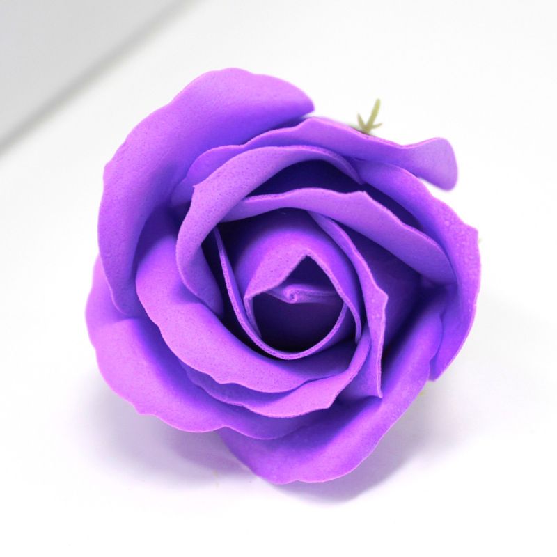 Roses de Savon  pour Bouquet- M/Améthyste