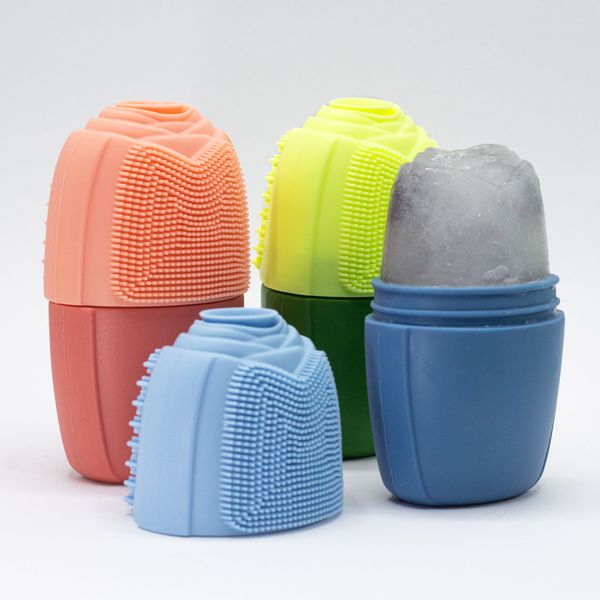 Rodillos de Hielo de Silicona para el Rostro