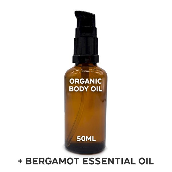 50мл - Небрандирани Органични Масла за Тяло - Бергамот