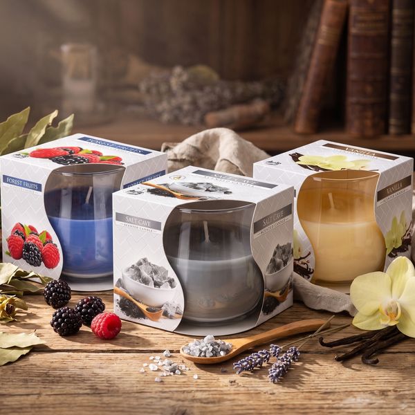 Scented Glass Jar Candle
