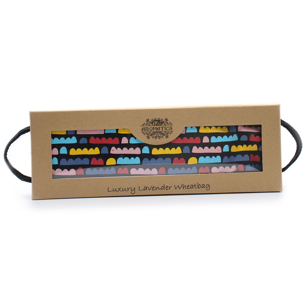 Saco de trigo com lavanda de luxo em caixa de presente - Rainbow Clouds