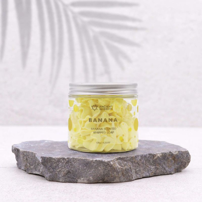 Savon Crème Fouettée 120g - Banane
