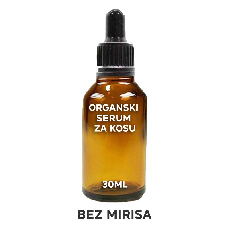 Organické Vlasové Sérum bez Etikety 30ml - Bez Vůně