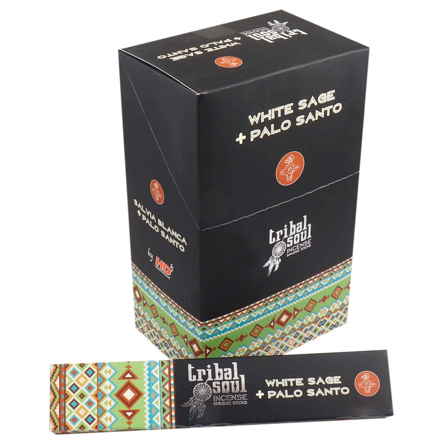White Sage Palo Santo Incense Sticks - Tribal Soul - Sacred Cleansing