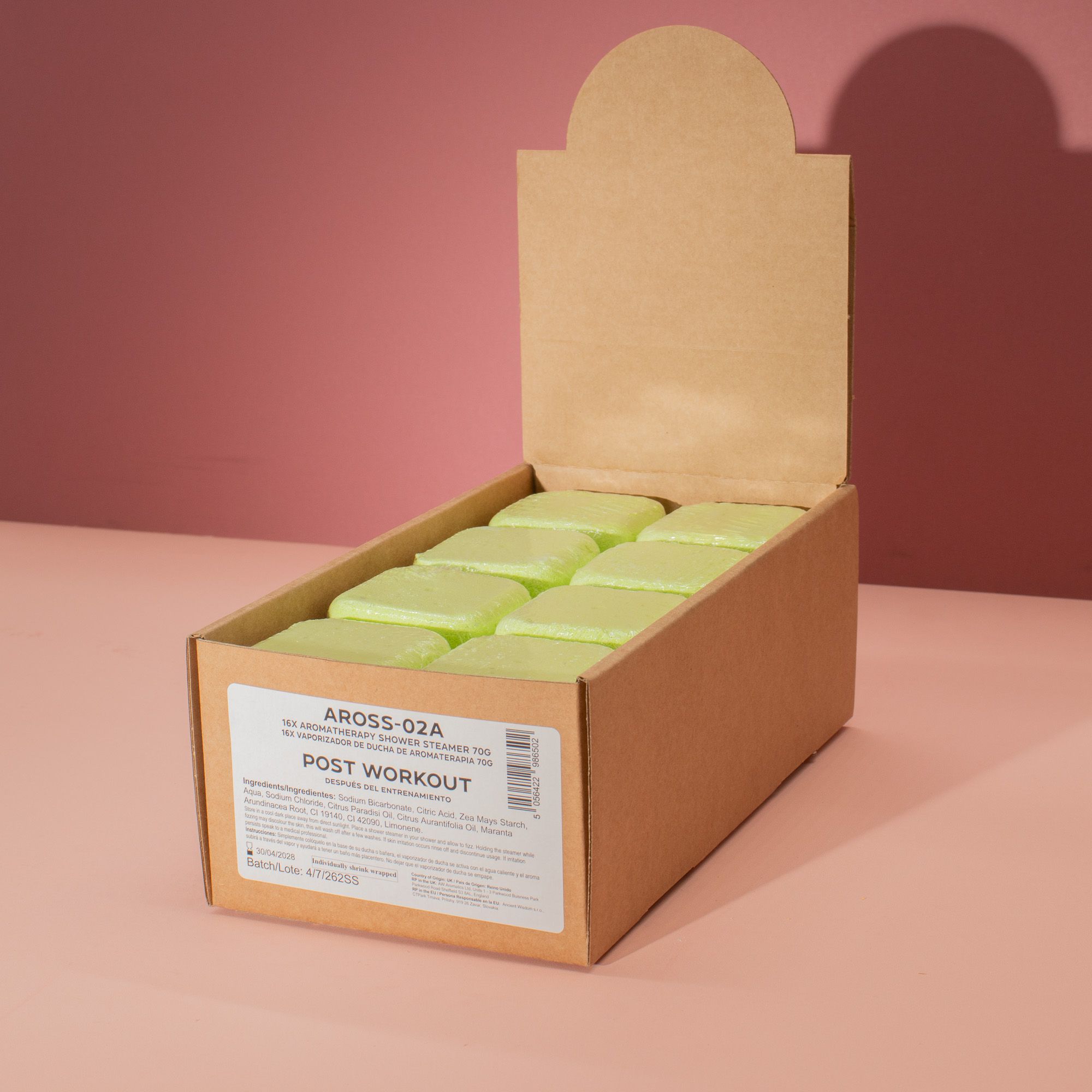 Bombas de Duche aromaterapia 70g - Pos- treino
