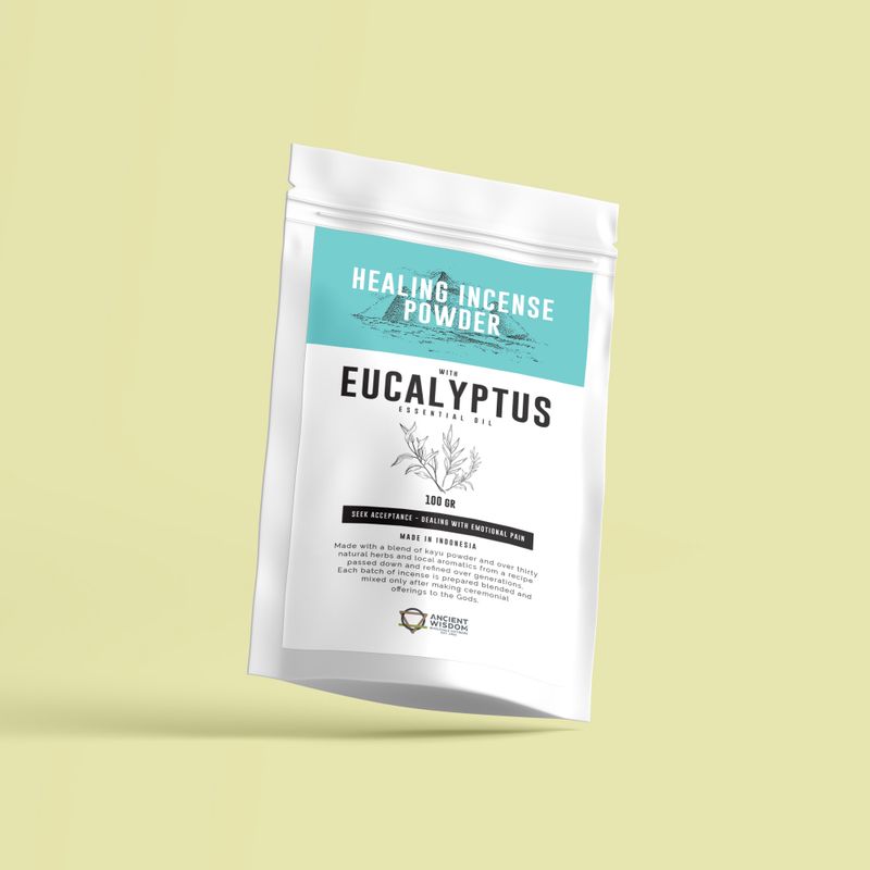 Poudre d'Encens de Guérison - Eucalyptus 100 g