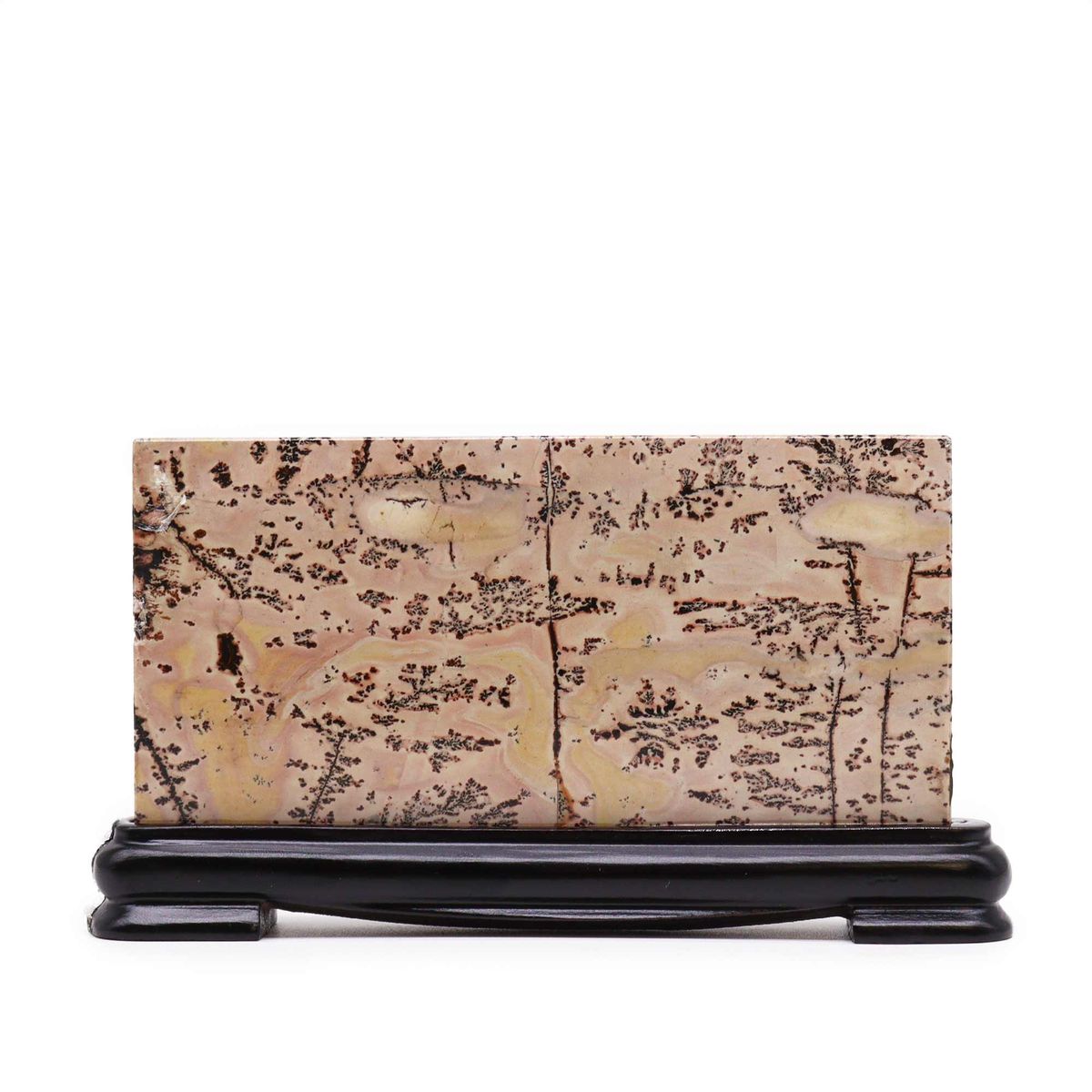 Pedras com imagens de Guohua - Paisagem - 140x80 mm (aprox. 100 g)
