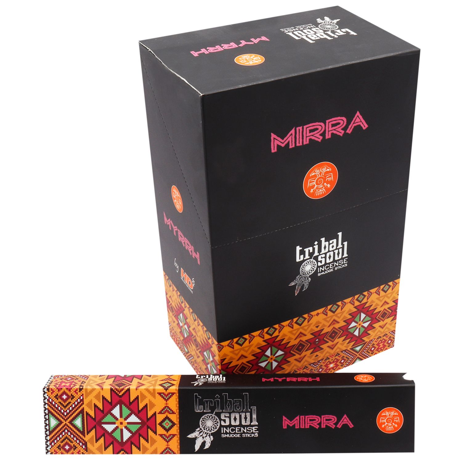 Myrrh Incense Sticks - Ancient Aromatherapy Resin, Spiritual, Purifying, Warm Spicy Scent, For Meditation & Reflection
