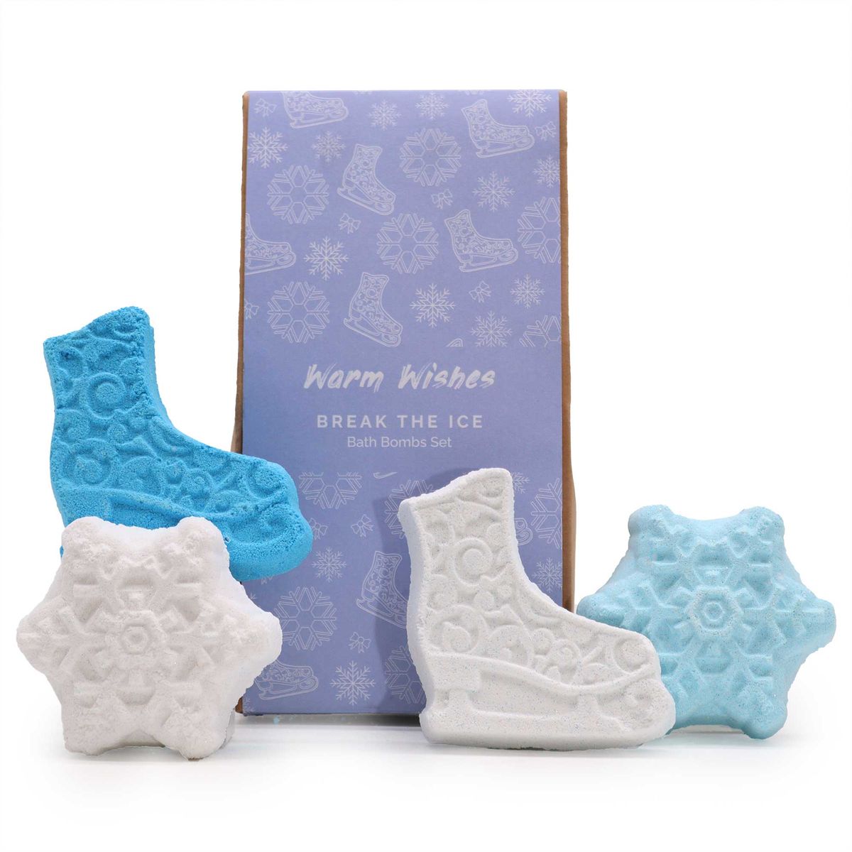 Conjunto de oferta de bombas de banho natalícias Break the Ice
