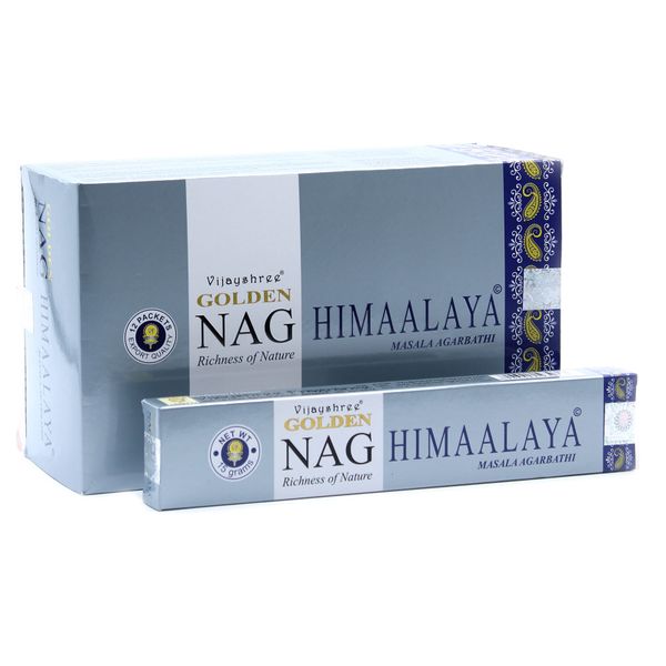 15g Golden Nag - Incenso del Himalaya