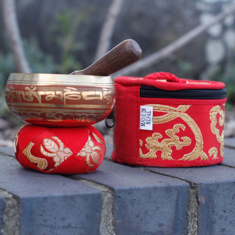 Mini Bol Chantant Coffret Cadeau- Rouge