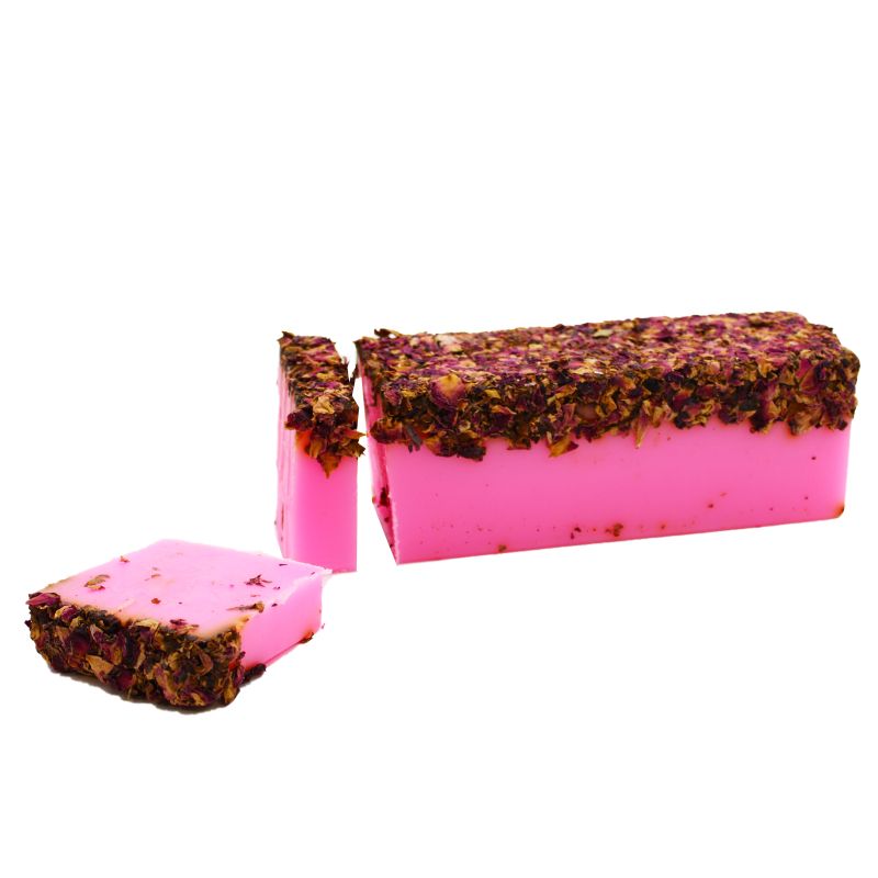 Pack of 13 Rose & Rose Petals Soap Bars