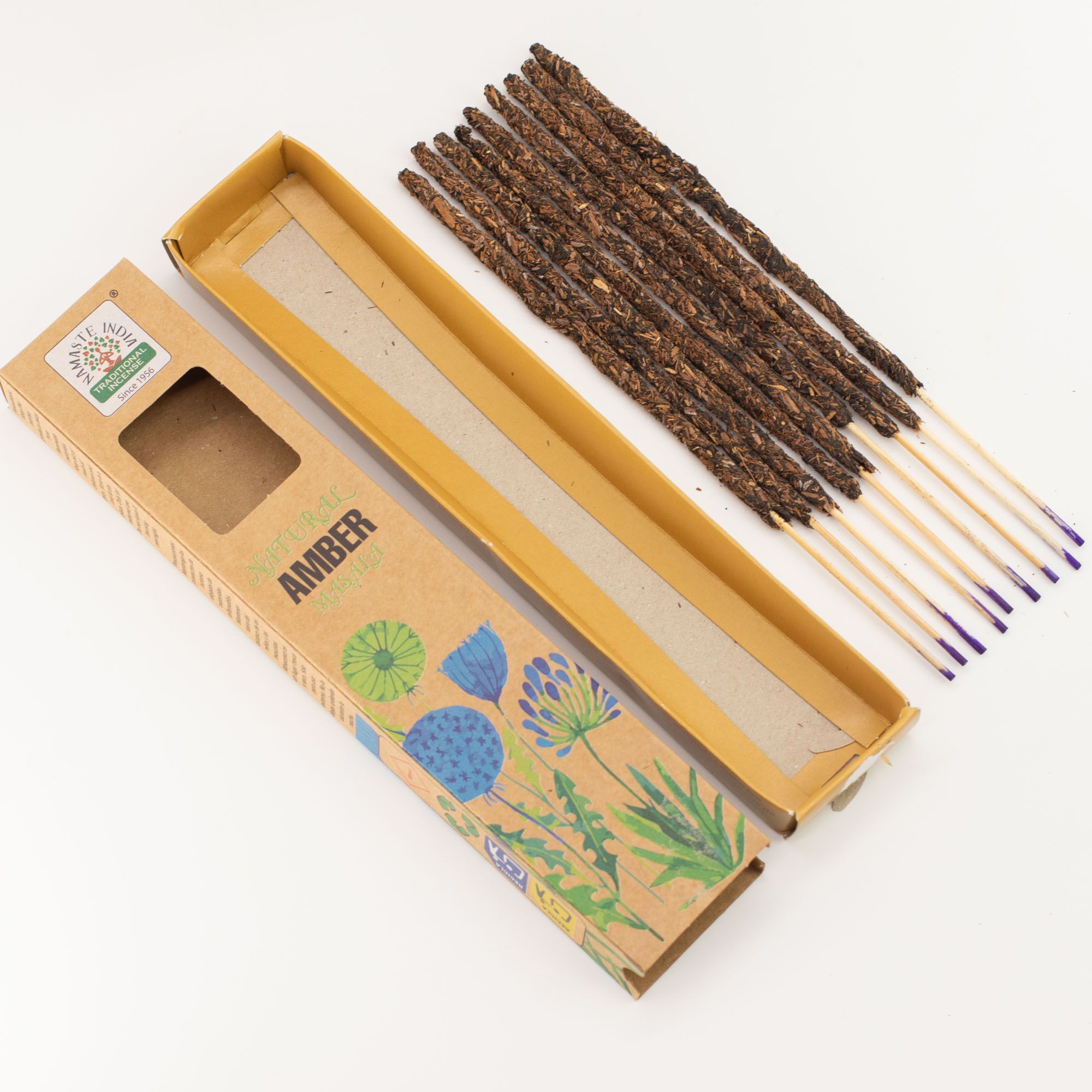 Incenso Botânico Natural Masala - Âmbar