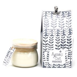 Lumânare din Ceară de Soia 180 g, Ambalată Cadou - Provence