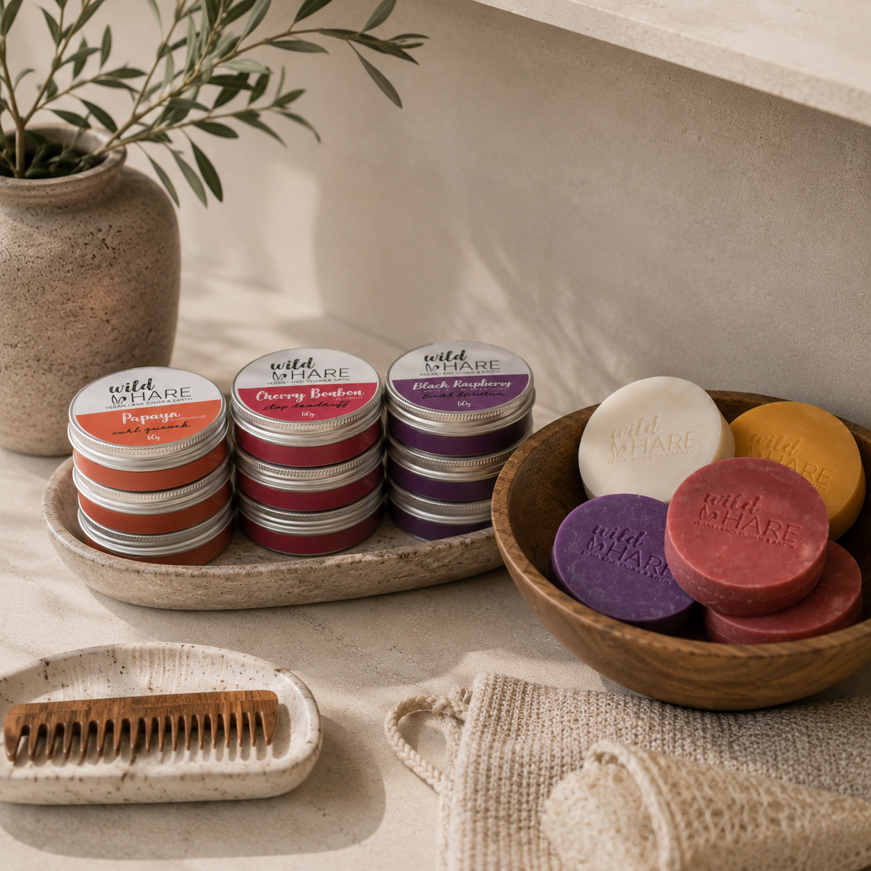 Wild Hare тверді шампуні 60 г
