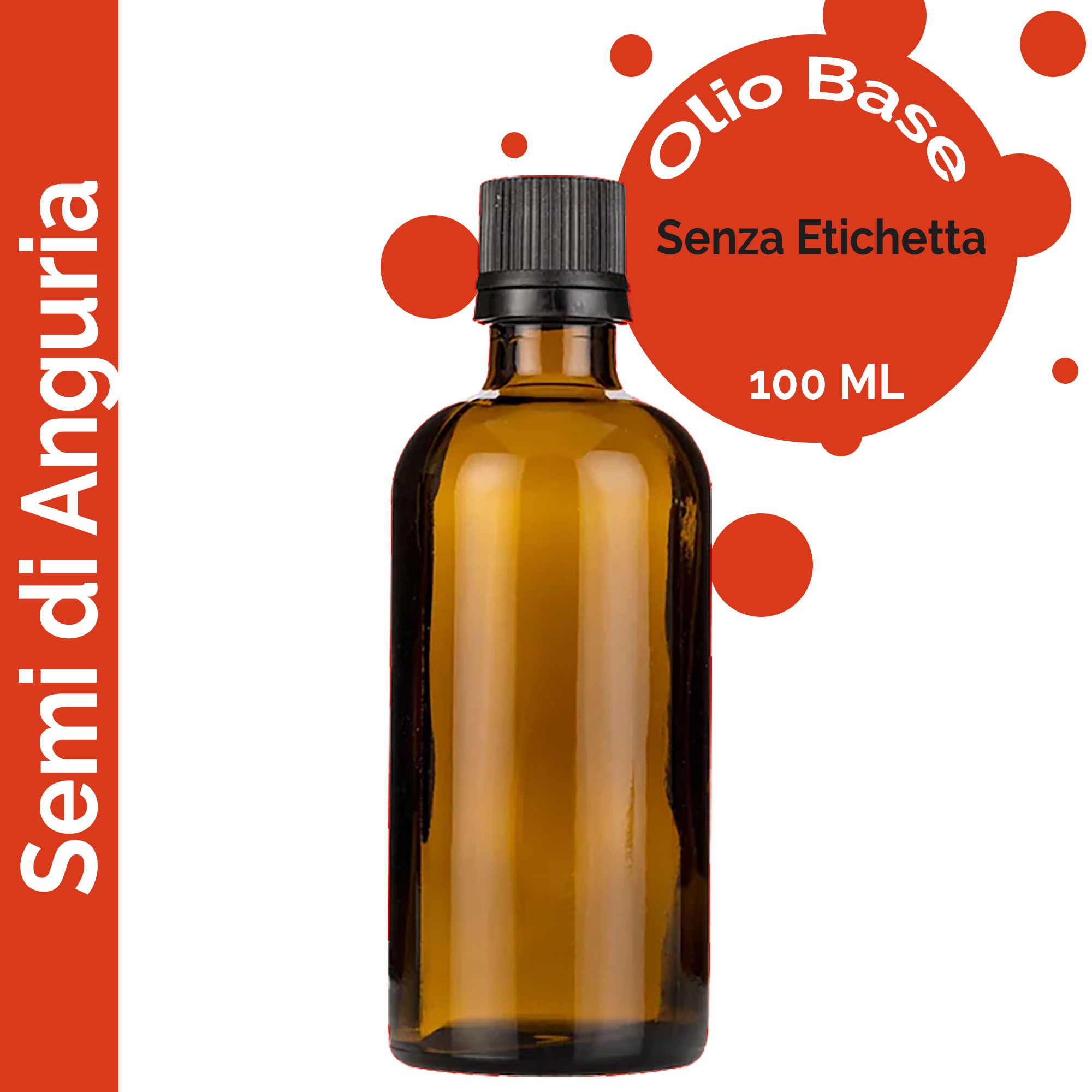 Olio di Semi di Anguria 100ml - Senza Etichetta