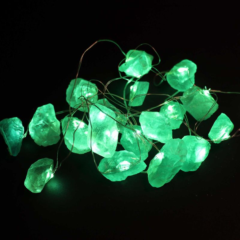 Lumières d’enchantement de pierres précieuses - Jade cristallin