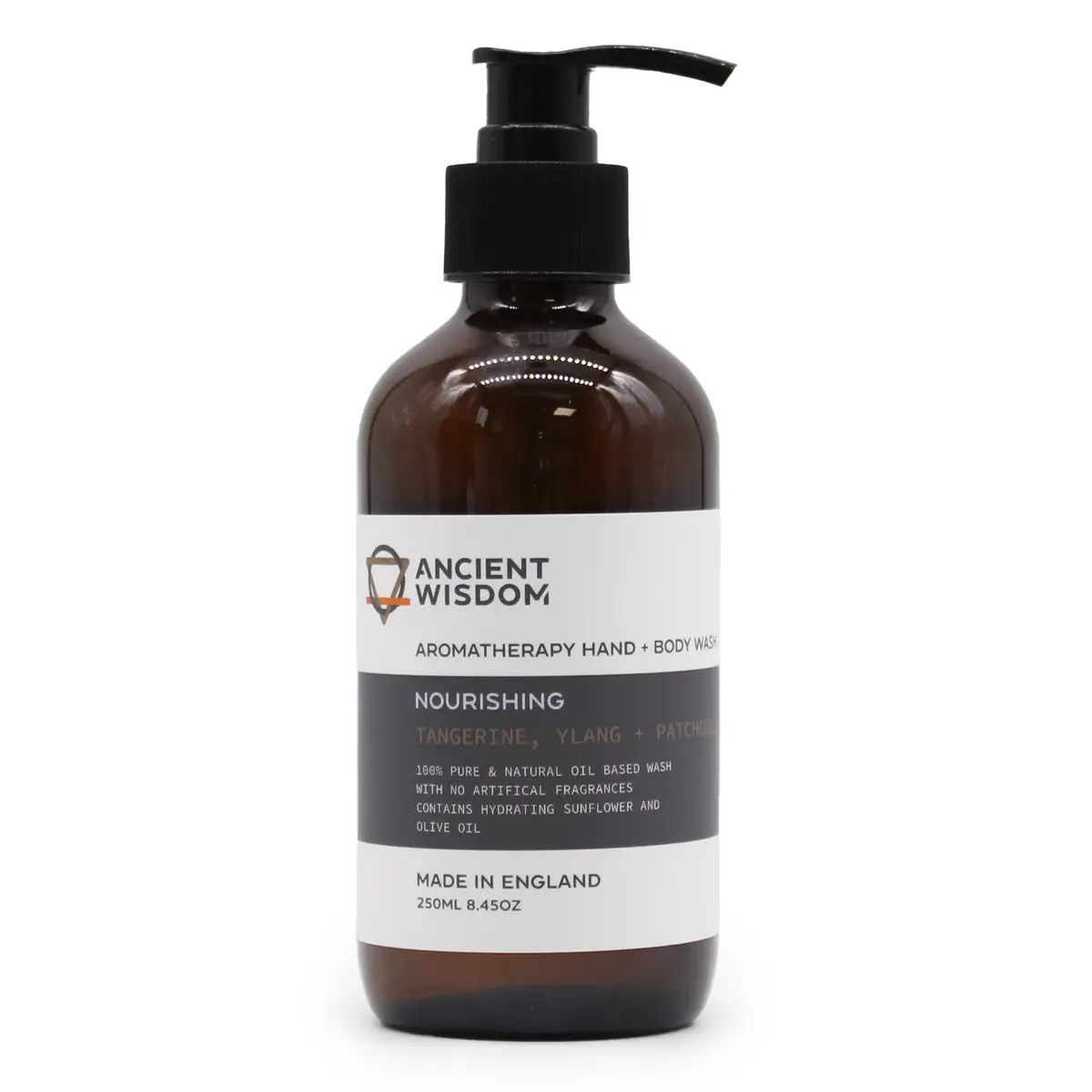 Tangerine, Ylang & Patchouli Hand & Body Wash 250ml — Body · GlowDuty apothecary