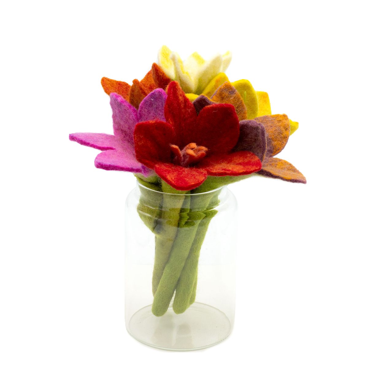 Flores de feltro - Lírio (cores sortidas)