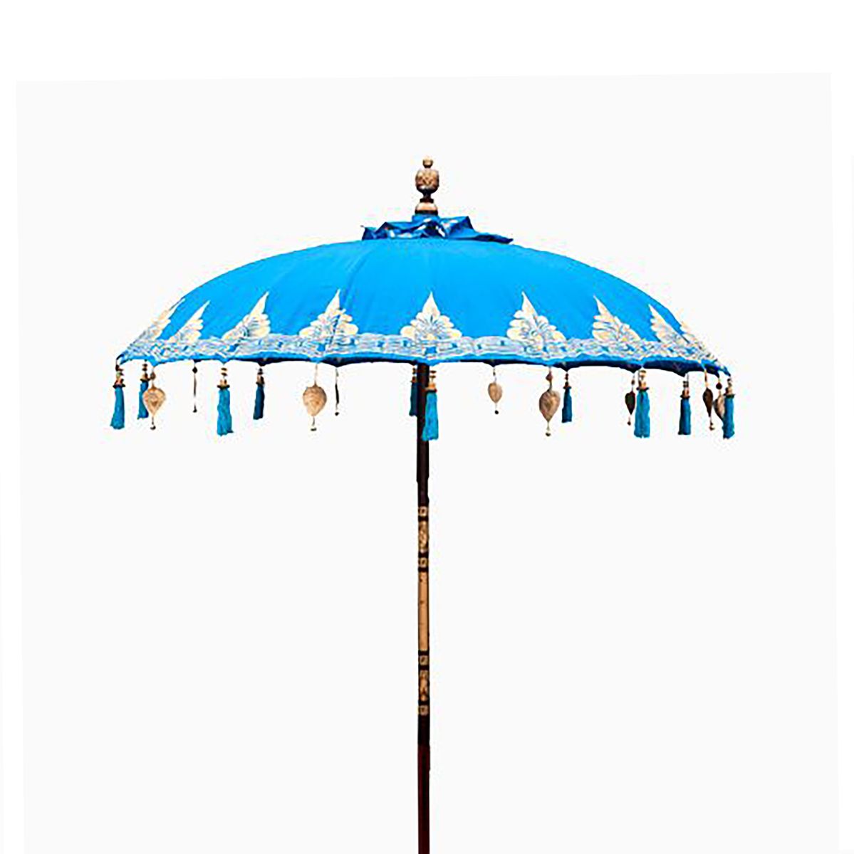 Guarda-sol Bali Decoração pro Lar - Algodão - Decoração Turquesa - 2 m