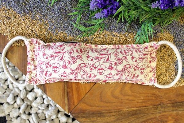 Sacs de Blé en Coton Naturel - Violet