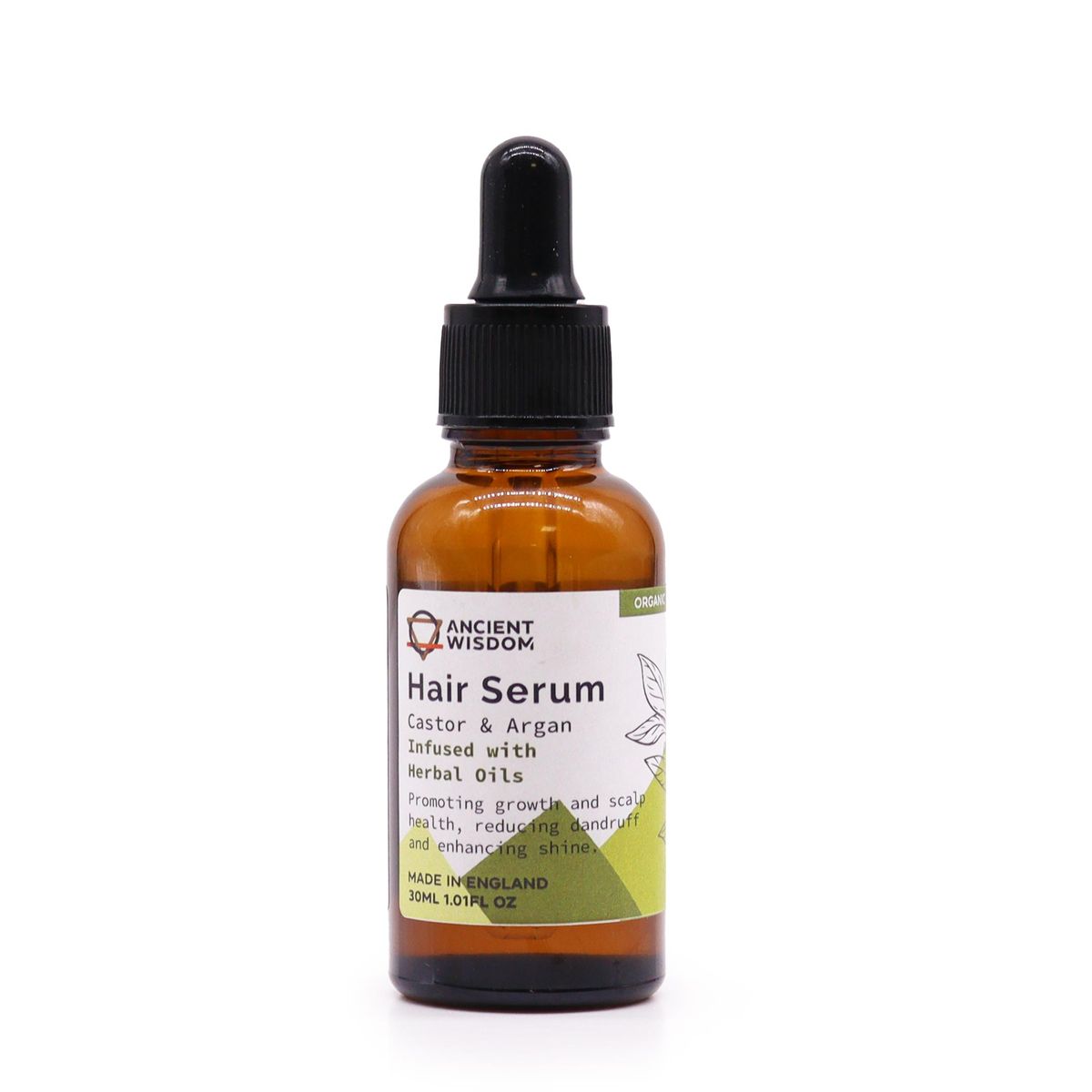 Sérum capilar orgânico 30 ml - Ervas