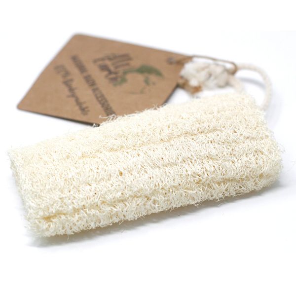 Loofah Naturel sur Corde - 12.7 cm