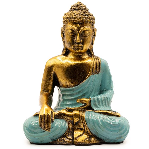 Kékeszöld és Arany Buddha - Nagy