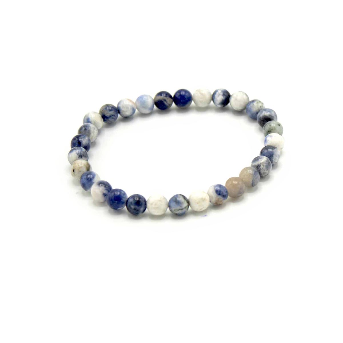 Pulseira de manifestação com pedras preciosas - Sodalita - Verdade