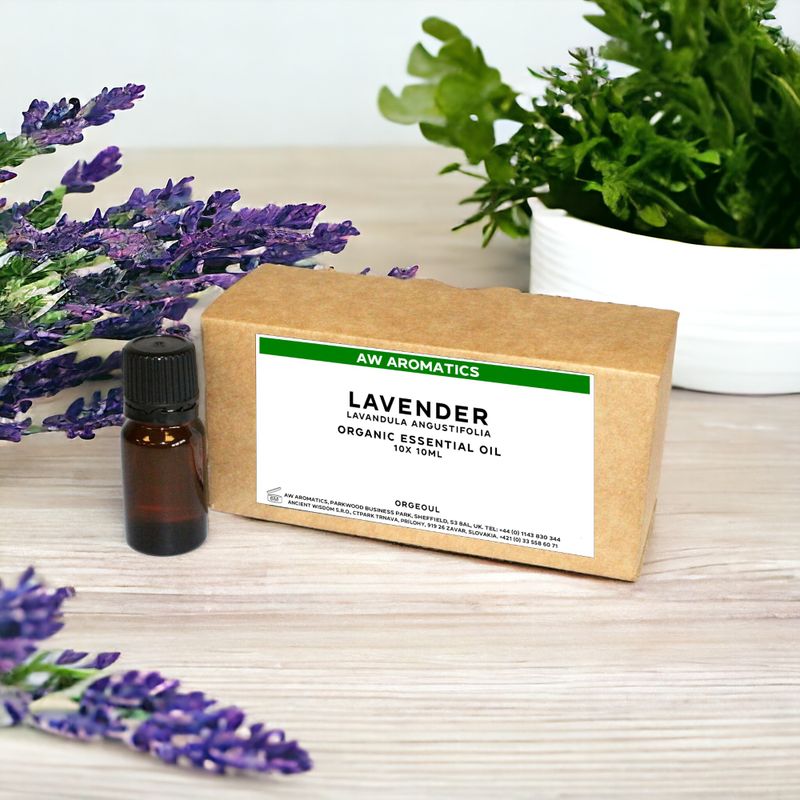 Huile Essentielle Bio Lavande 10ml - Sans étiquette