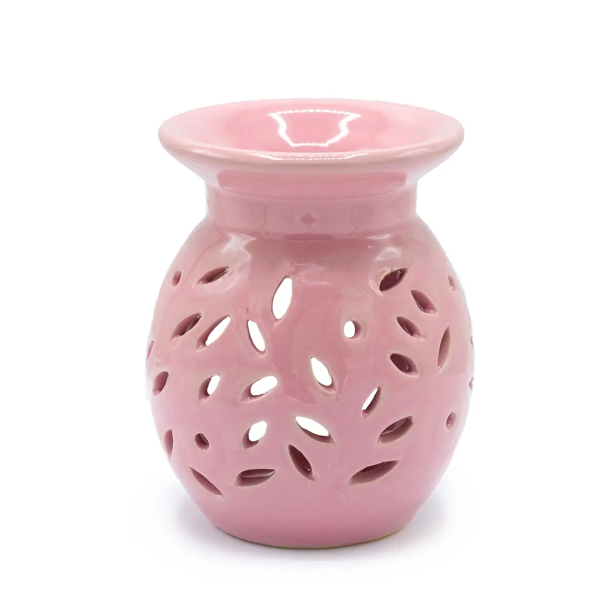 Floral Oil Burner - Rose — Incense Burners · GlowDuty apothecary