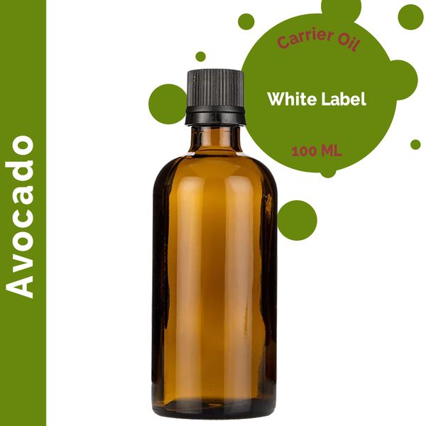 Avokado Basolja 100ml - Utan Etikett