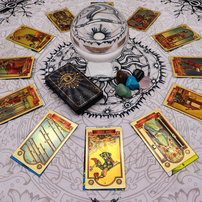 Tarot Reading Cloth - The Sun (75x75cm)