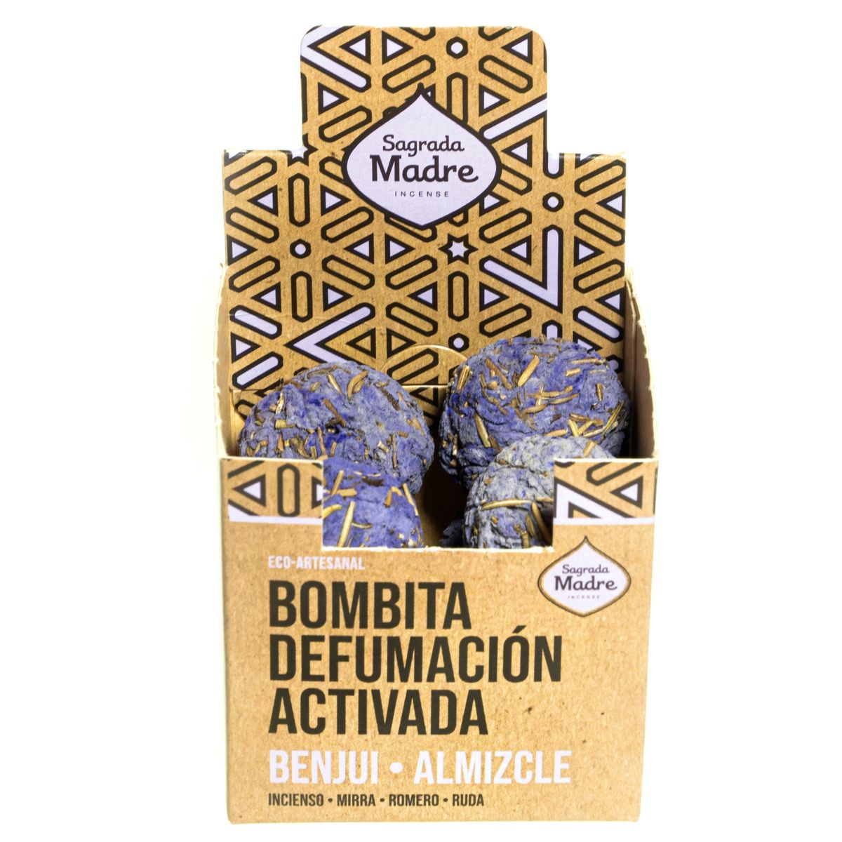 Caixa de incenso com 8 pastilhas - Incenso Benjoi