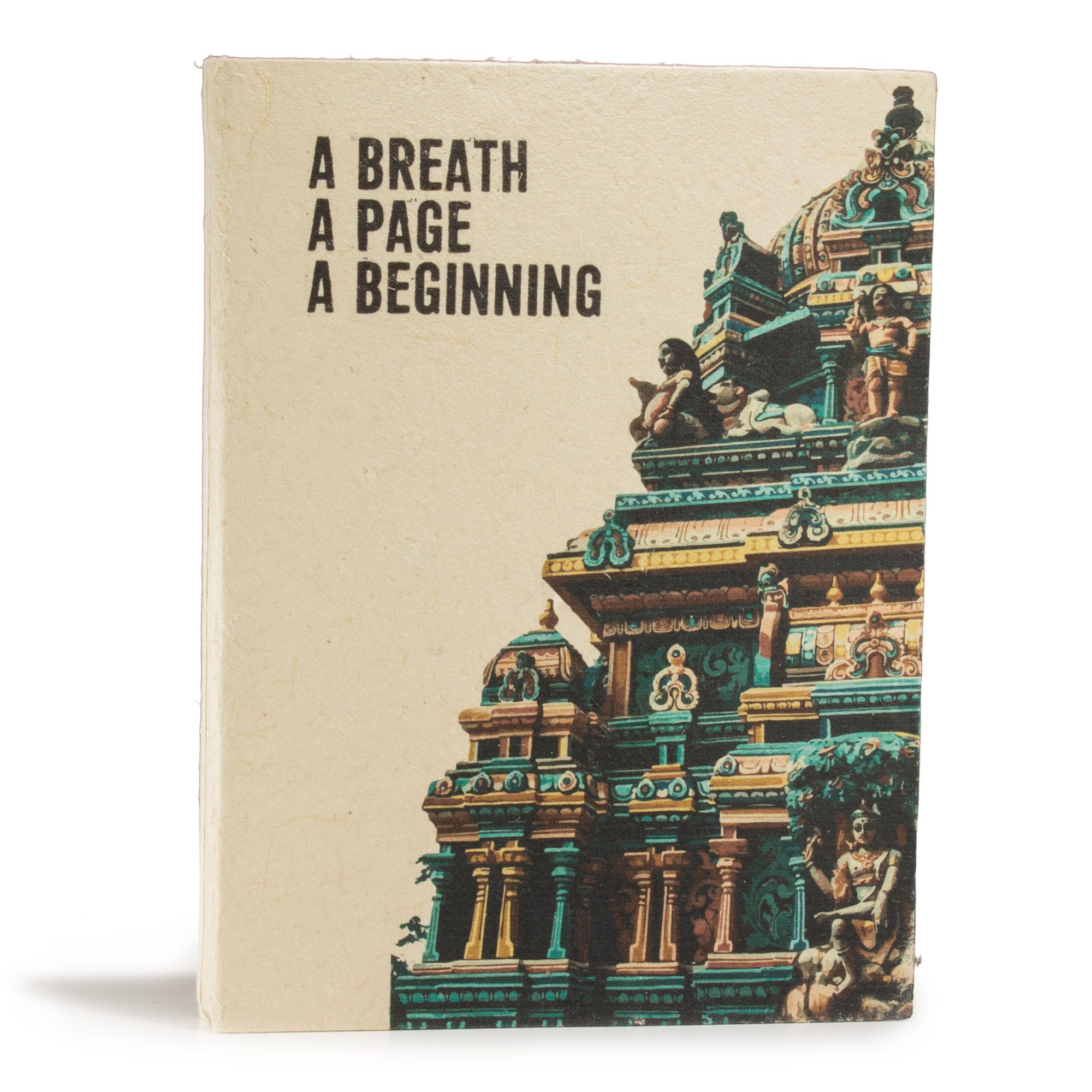 Stor Lokta inspirationsanteckningsbok (21x15 cm) - 45 blad - Ett andetag - inkl. bokmärke