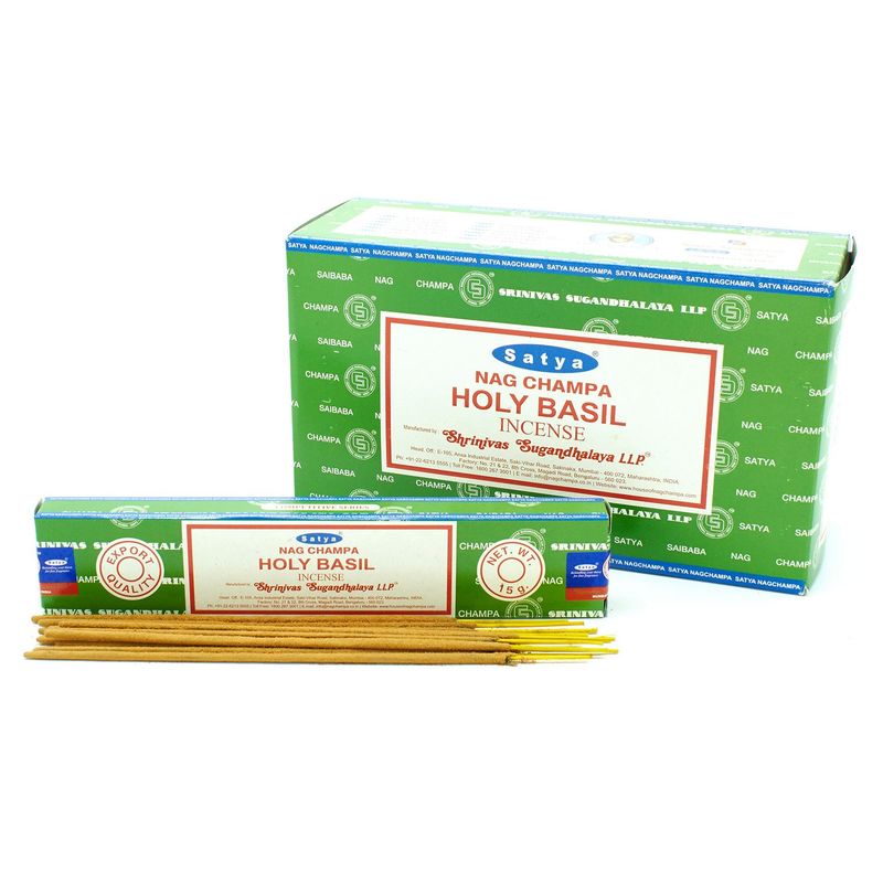 Encens SATYA 15g - Basilic Sacré
