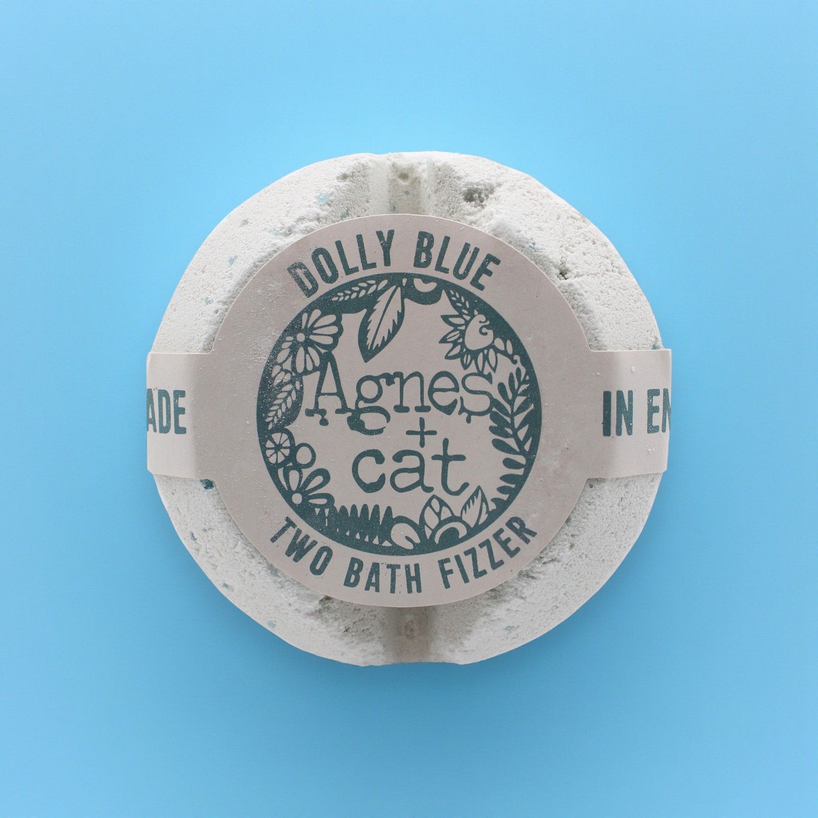 Agnes + Cat Bath Fizzer - Dolly Blue